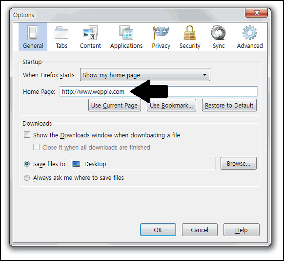 [STEP 3/3] How to Change Homepage on Firefox
